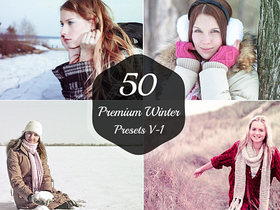 50 Free Winter Lightroom Presets Version 1