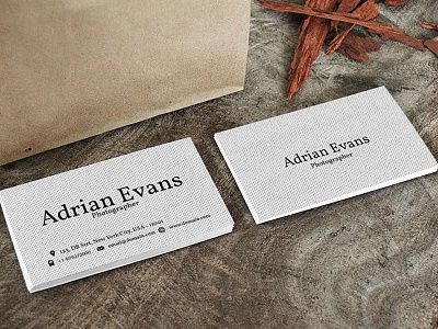 Free Polka Handmade Business Card