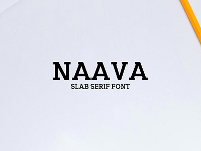 Free Naava Slab Serif Demo Font design illustration mockups paint photoshop posters retro textures type vintage war