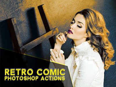 3 Free Retro Comic Action Pack actions cs3 family filter filters free photoshop vintage