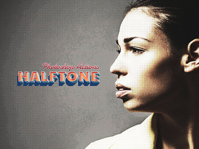 Halftone Effect Photoshop Action