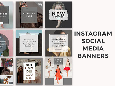 Instagram Social Media Banners