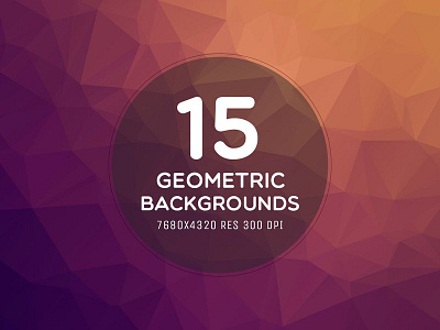 15 Ultra HD 8K Geometric Backgrounds