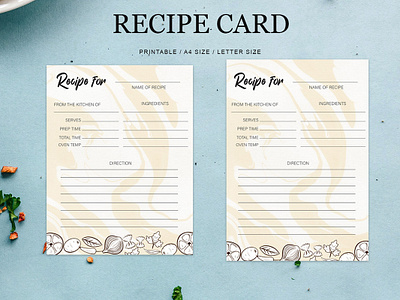 Free Recipe Card Printable Template blank recipe book canvas surfaces cookbook template diy recipe card editable recipe card editable recipe page food diary food journal free pdf template free recipe card template kitchen printables meal planner printable cookbook recipe card printable template recipe card template recipe cards recipe sheet recipe template