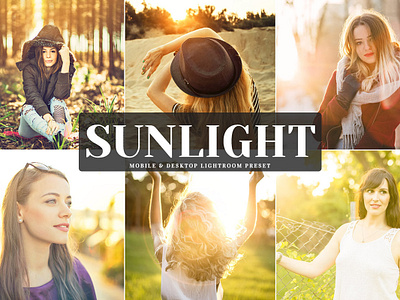 Free Sunlight Mobile Desktop Lightroom Preset