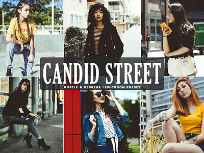 Free Candid Street Mobile Desktop Lightroom Preset