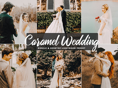 Free Caramel Wedding Mobile & Desktop Lightroom Preset