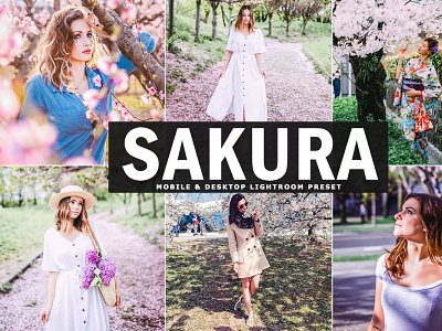 Free Sakura Mobile & Desktop Lightroom Preset