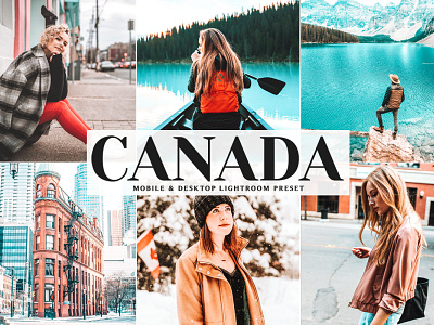 Free Canada Mobile & Desktop Lightroom Preset