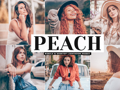 Free Peach Mobile & Desktop Lightroom Preset