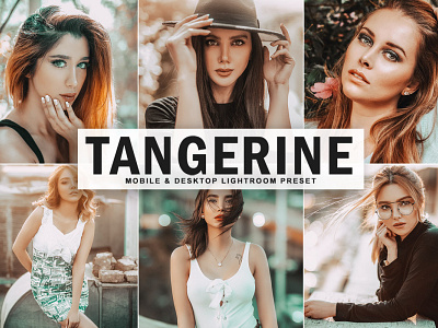 Free Tangerine Mobile & Desktop Lightroom Preset