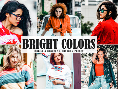 Free Bright Colors Mobile & Desktop Lightroom Preset
