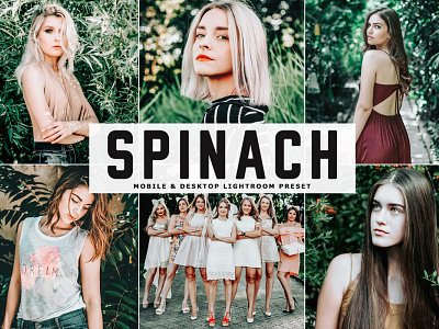 Free Spinach Mobile & Desktop Lightroom Preset