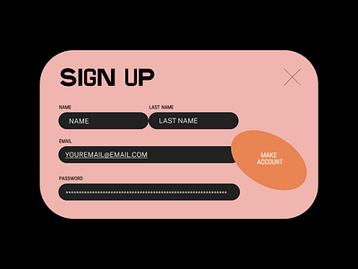 Sign up button form input inputs label modal modal box modal window newsletter newsletter design sign sign in signup ui uidesign