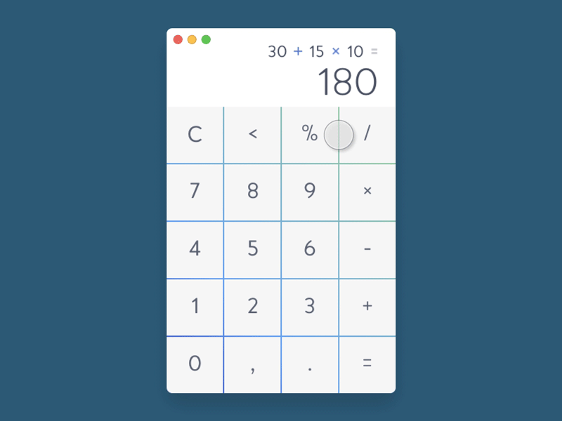 Calculator // 004 004 adding calculator dailyui multiplying ui