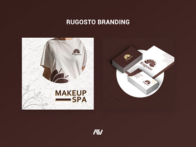 Rugosto | Spa and makeup - Branding⁠ branding design logo makeup minimal spa