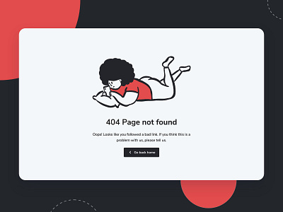 Agency 404 Not Found Page