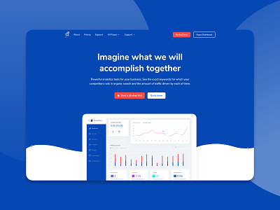 🚀 Rocket - SaaS Bootstrap Template bootstrap bootstrap 4 bootstrap4 business clean corporate modern saas template themesberg ui ux vector