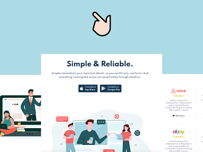 Swipe - Free One Page Bootstrap 5 template app store bootstrap bootstrap 5 clean colorful creative illustration one page one page site one page template play store playful swipe themesberg