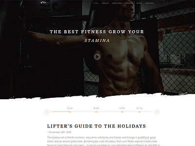 Fitfull- Fitness teme bootstrap fitfull fitness gym theme