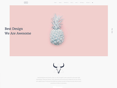 Bootstrap template bootstrap clean creative design html