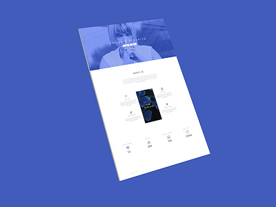 Material Design Template clean creative design material template