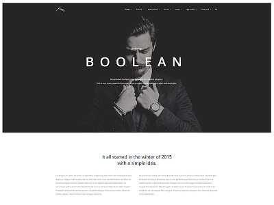 Boolean-Multipurpose BootstrapTemplate