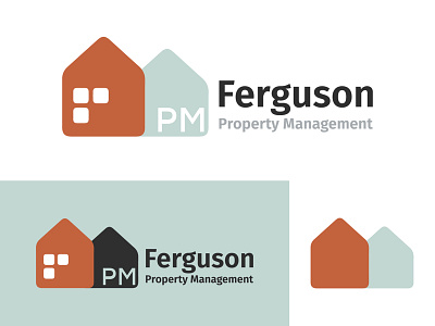 Ferguson Property Management [Logo Showcase] branding illustrator logo property management responsive simple sketch