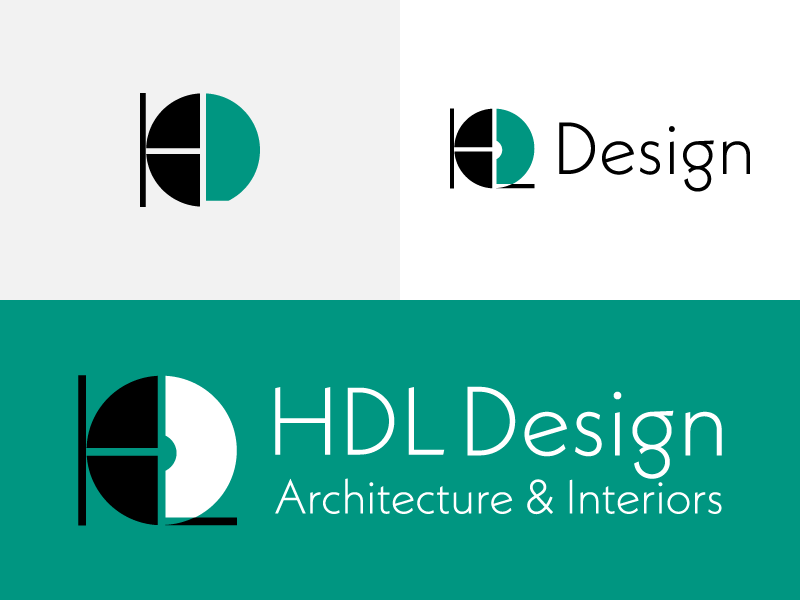 HDL Design illustrator business logo branding