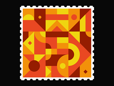 Geometric Stamp II