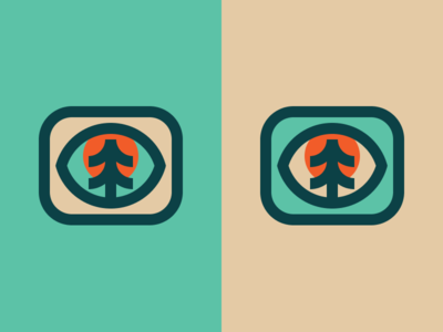 Tree Eye branding design eye figma icon illustration logo mark minimal simple tree