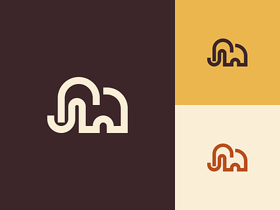 Mammoth branding design figma icon illustration logo mammoth mark minimal simple