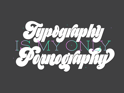 New font Preta ampersand black calligraphy lettering typography