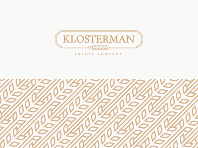 Klosterman's logo baking branding logo