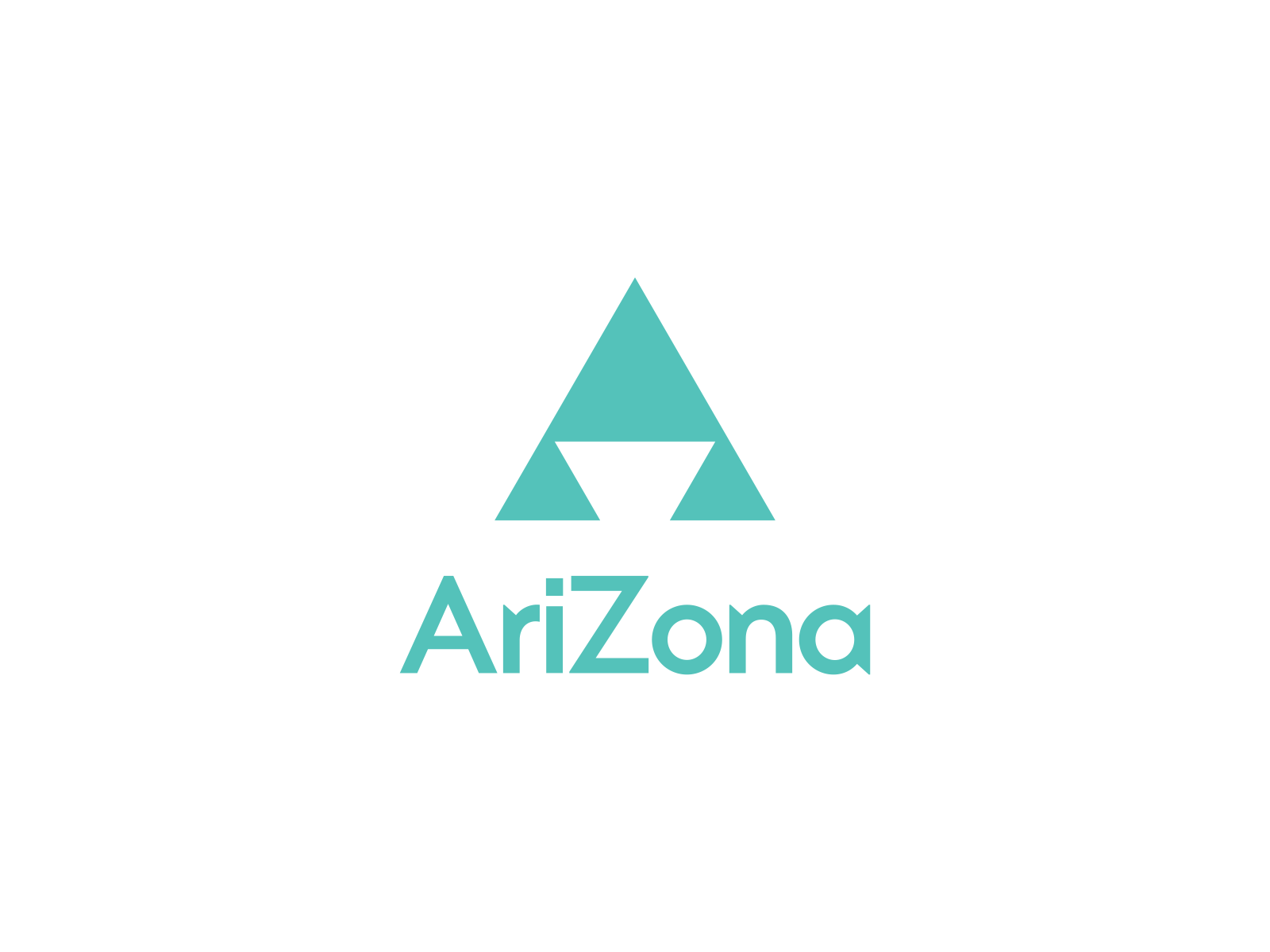 AriZona Iced Tea Logo Redesign Concept a arizona design flat icedtea icon logo pattern pictogram tea teal vector