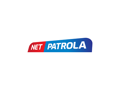 Net Patrola branding design gradient internet logo net patrola police safety security siren typography vector