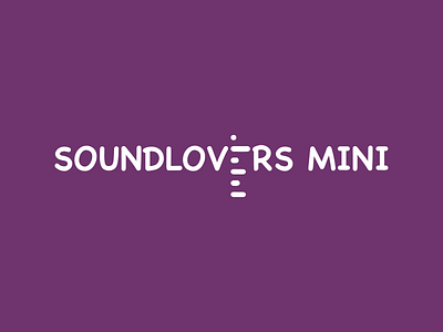 Soundlovers Mini - Music Festival for Kids branding design doodle festival flat kids logo mini music music festival sound soundlovers soundwave typography vector
