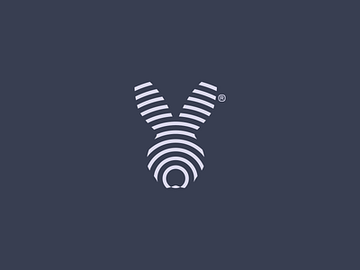 Sound Rabbit - Unused animal branding design flat icon lines logo music pictogram rabbit sound sound waves vector