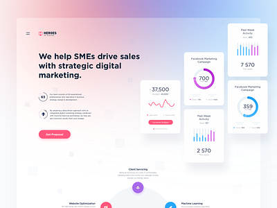 HOD Landing concept analytics app dashboard dtailstudio freelance invoice marketing minimal project project management report spend task time timesheet tool tracker ui ux web