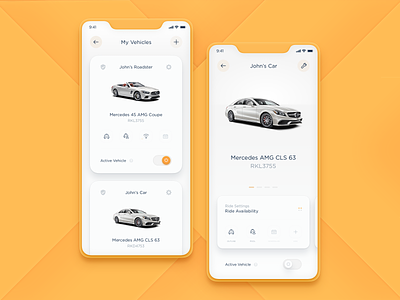 Vehicles & Ride Settings - SET 2 analysts app carpool data design system documents driver dtailstudio earnings interactions interface passenger product design ride rideshare schedule statistics taxi tracking ui