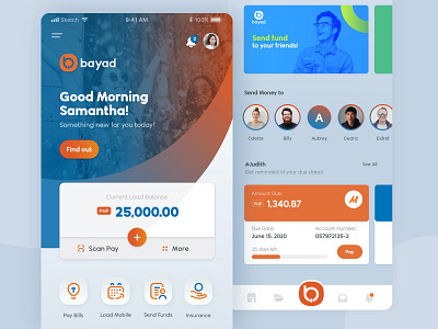 Bayad | E-Wallet App Concept