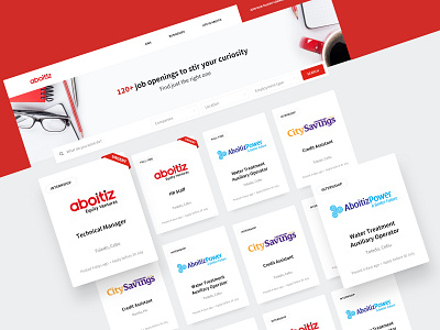 Aboitiz Careers | Job Finder Platform Concept