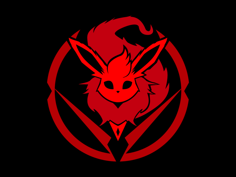 Flareon flareon pokemon symbol mark logo icon emblem crest branding badge animal