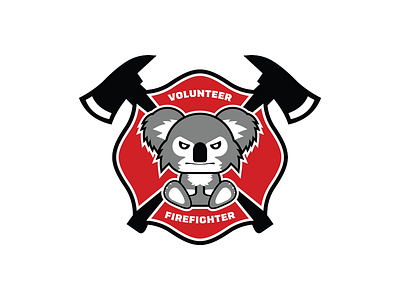 Koala Bear Firefighter