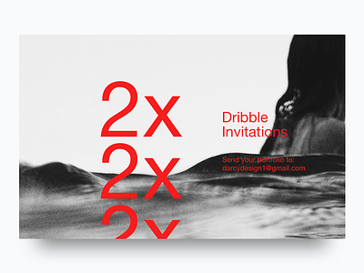 2x Dribble Invitations (None Left) design dribble invitations invite portfolio