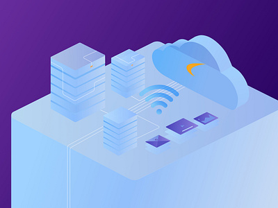 Cloud WiFi Concept