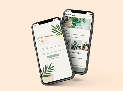 Apps and Plants plants ui vector warm