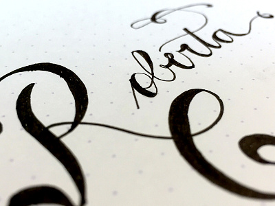 Playing with Calligraphy
