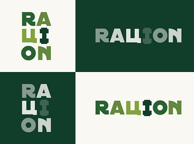 Ration brand branding design font food healthy logo logotype vector