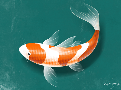 The fish i painted illustration